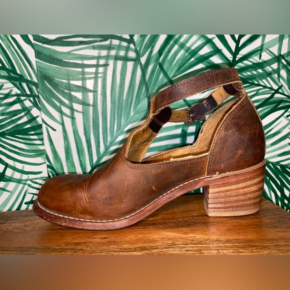 Vintage Red Wing Heritage Ida Brown Leather Mary Janes Women’s 8 USA - Picture 5 of 10
